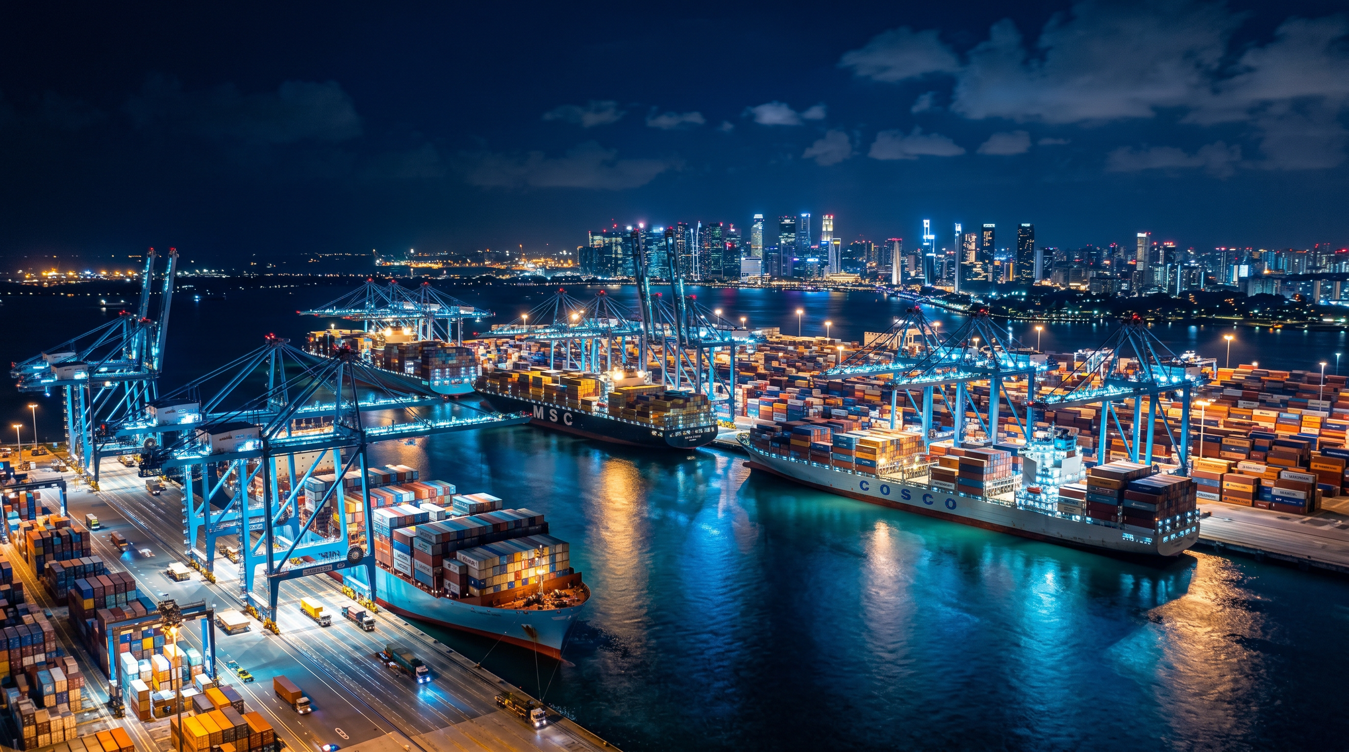 Global logistics port